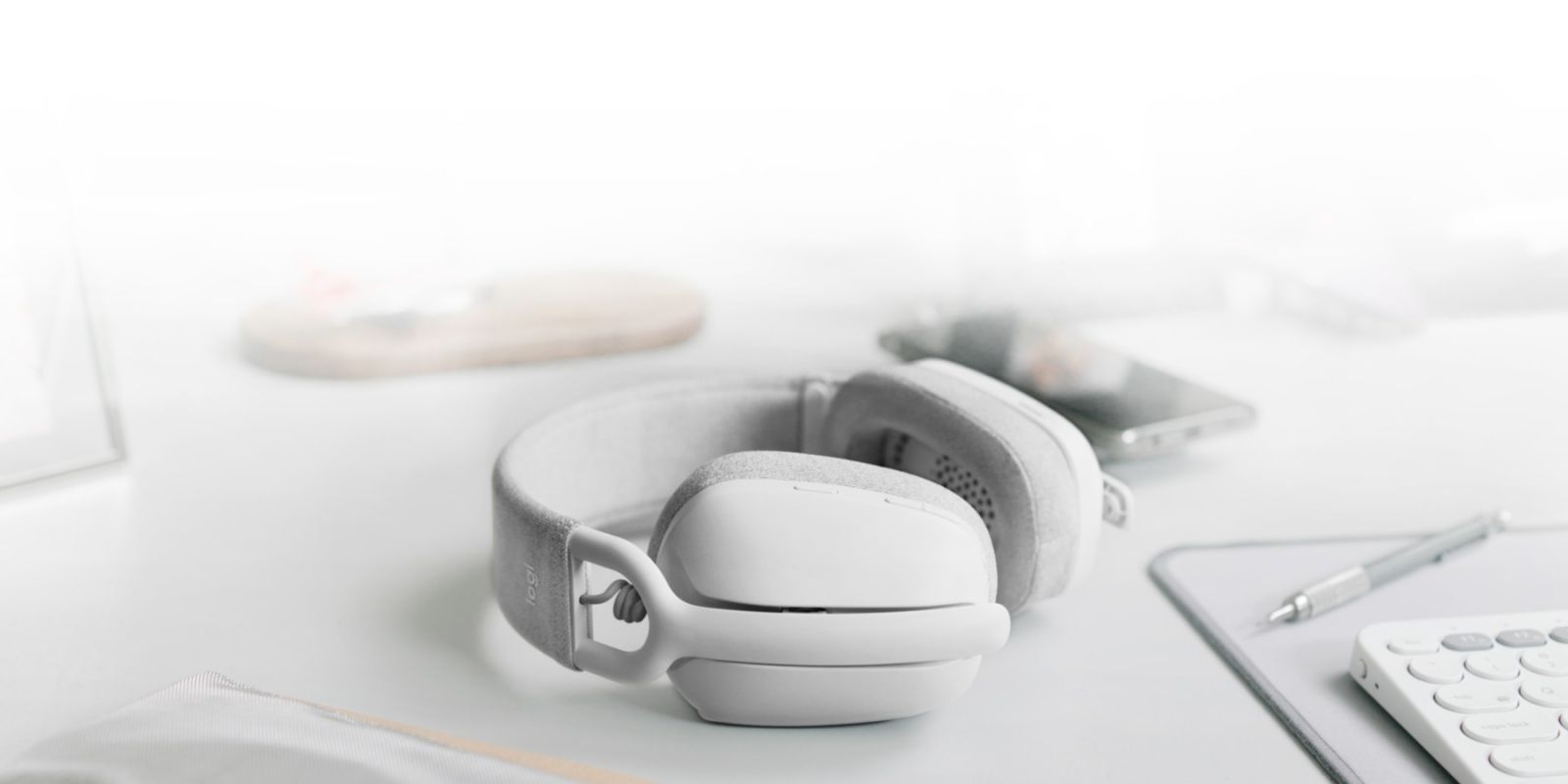 Слушалки Logitech Zone Vibe 100 Graphite, безжични, Bluetooth 5.2, микрофон, до 20 часа време на работа, сиви - характеристика 4