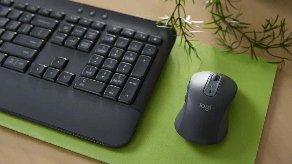 Комплект клавиатура и мишка Logitech MK650 Signature Combo Off White, безжични, оптична (4000 dpi), бели, USB - характеристика 9