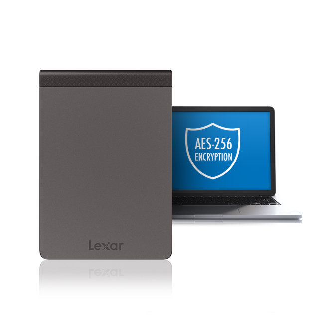 Памет SSD 512GB Lexar SL200 (LSL200X512G-RNNNG), външно, преносимо, скорост на четене 550MB/s, скорост на запис 400MB/s, сиво - характеристика 5