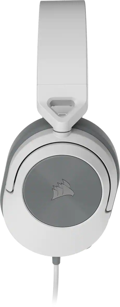 Слушалки Corsair HS55 Stereo White (CA-9011261-EU), микрофон, гейминг, Discord Certified, AUX, бели - характеристика 6