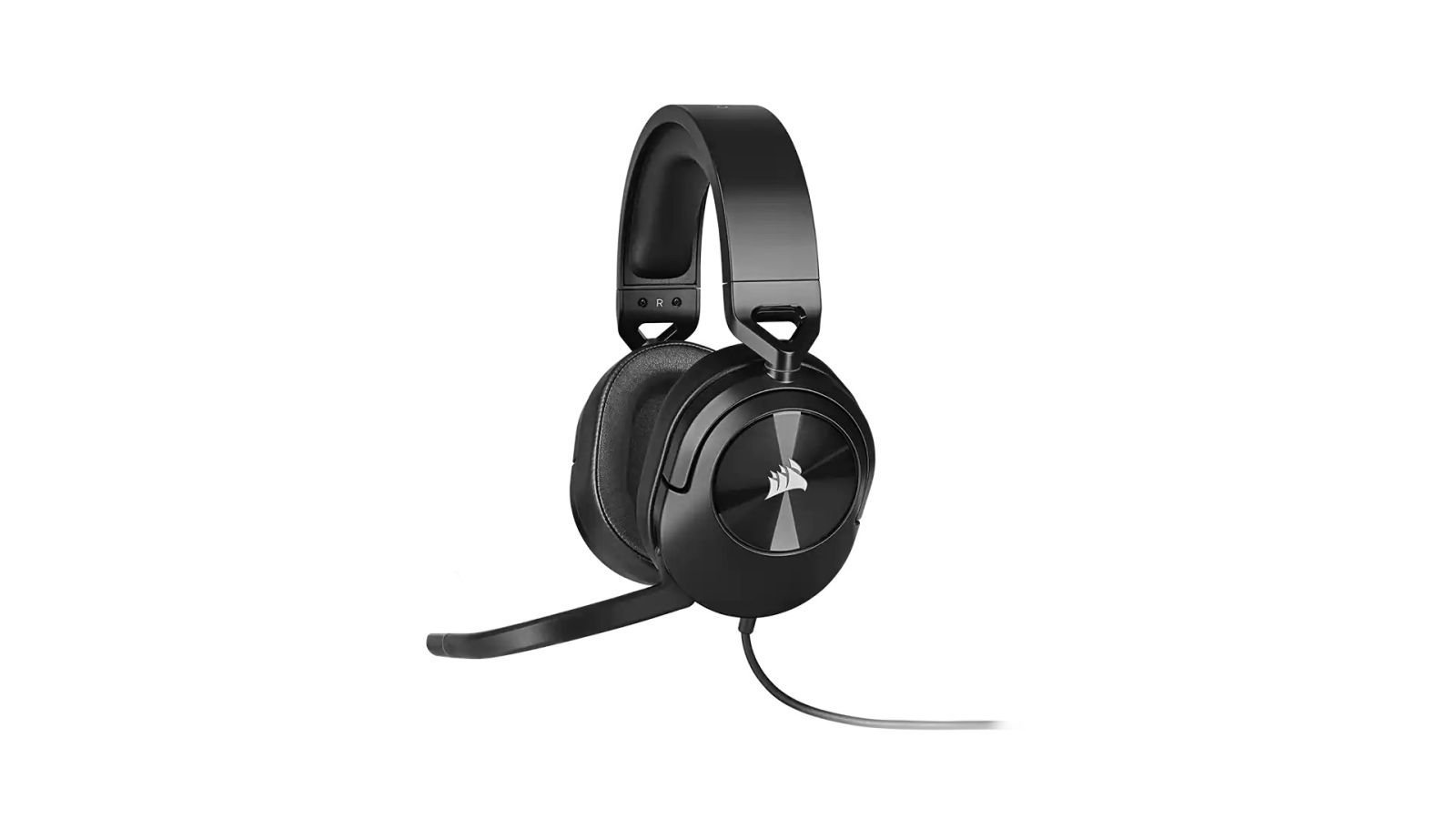 Слушалки Corsair HS55 Stereo Carbon (CA-9011260-EU), микрофон, гейминг, Discord Certified, AUX, черни - характеристика 1