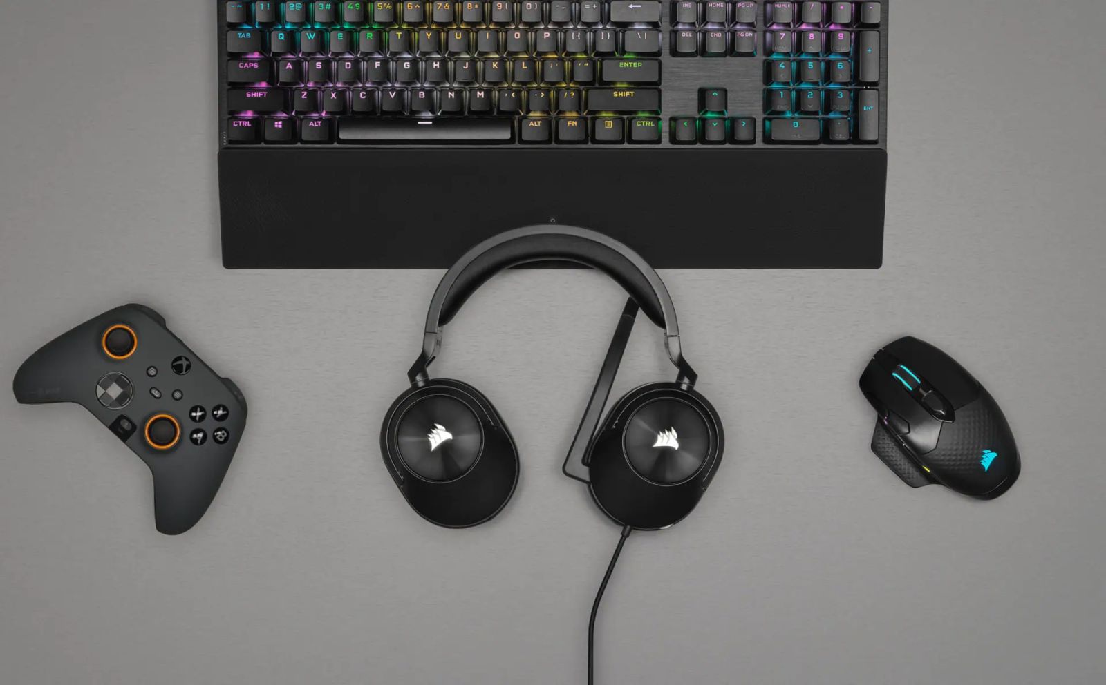 Слушалки Corsair HS55 Stereo Carbon (CA-9011260-EU), микрофон, гейминг, Discord Certified, AUX, черни - характеристика 7