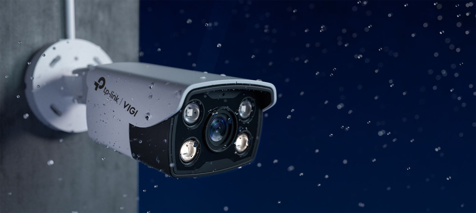 IP камера TP-Link VIGI C340, насочена "bullet" камера, 4Mpix(2560x1440@30FPS), 4mm обектив, H.265+/H.265/H.264+/H.264, IR осветеност (до 30 метра), за външен/вътрешен монтаж, RJ-45, PoE, микрофон, високоговорител, MicroSD слот - характеристика 2