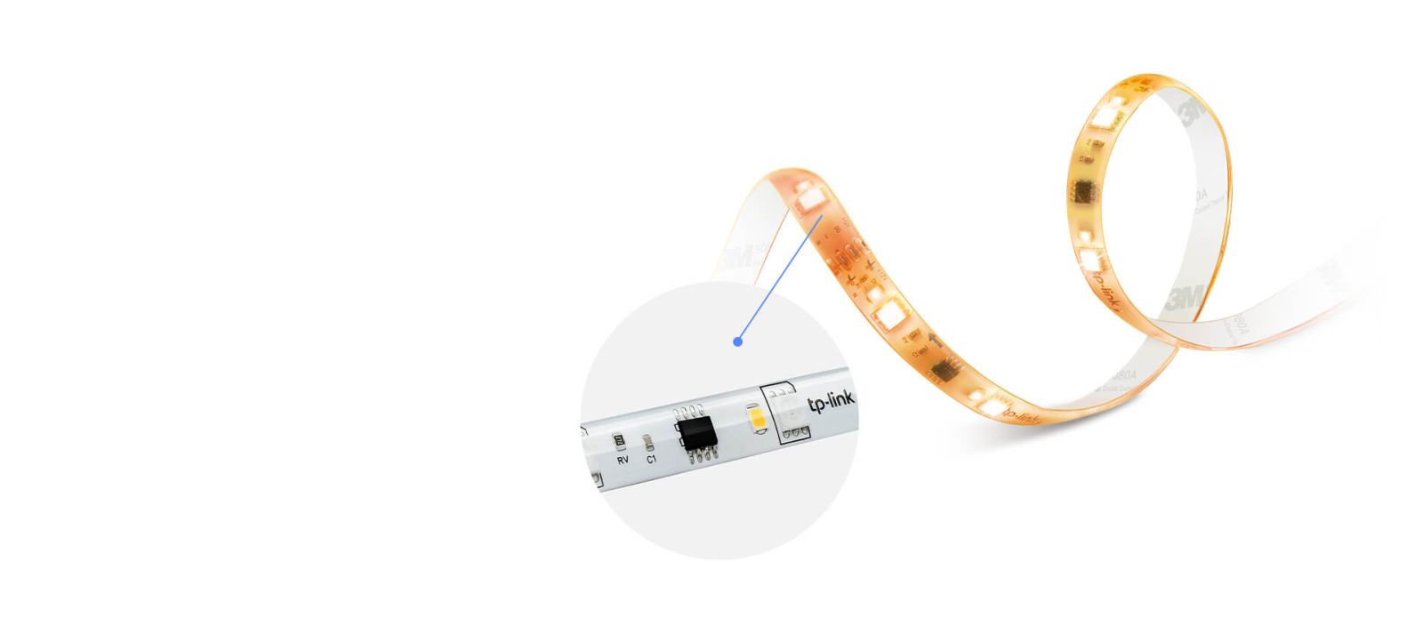LED Smart лента TP-Link Tapo L930-10, Wi-Fi, 13W, 220V, 2000 lm, 5m, RGB, 2бр. - характеристика 4