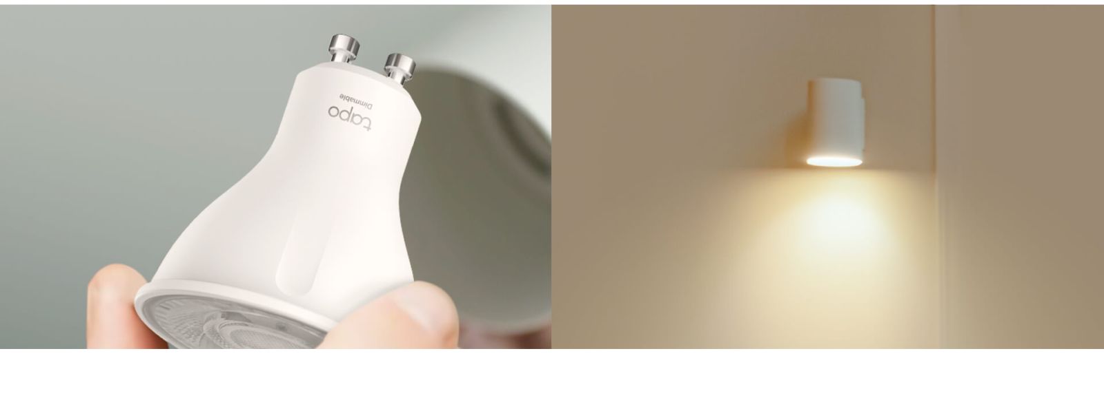 Смарт крушка TP-Link Tapo L610, Wi-Fi, GU10, 2.9W, GU10, 2700K, 350 lm, Android/iOS, димираща, RGB - характеристика 3