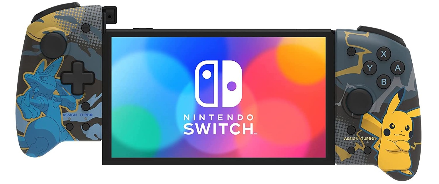 Геймпад HORI Split Pad Pro - Lucario & Pikachu, за Nintendo Switch, различни цветове - характеристика 1