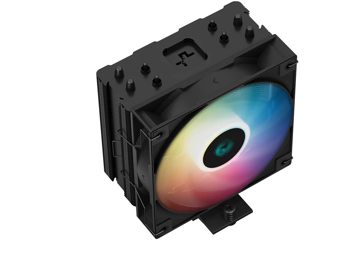 Охлаждане за процесор DeepCool AG400 BK ARGB, съвместимост със сокети Intel LGA 1700/1200/1151/1150/1155 & AMD AM5/AM4 - характеристика 2