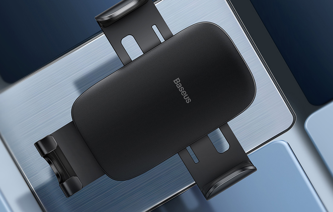 Стойка за телефон Baseus Metal Age II Gravity Black (SUJS000001), за кола, универсална, за телефони с размери от 4.7" до 6.7", черна - характеристика 1