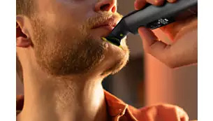 Мултитример Philips OneBlade Pro QP6551/17, до 120 мин. време за работа, 360-градусово острие, система за двойна защита, технология за следване на контурите, черен - характеристика 2