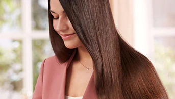 Четка за коса Philips Series 5000 BHA530/00, 1000W, за изправяне, 3 настройки за нагряване с 2 за скорост на вентилатора, 4x йонна технология, черна - характеристика 1
