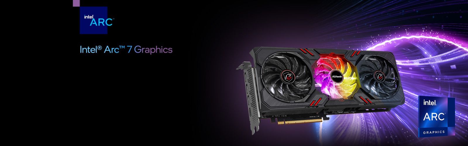 Видео карта Intel ARC A770, 8GB, ASRock Phantom Gaming D 8GB OC, PCI-E 4.0, GDDR6, 256-bit, DisplayPort, HDMI - характеристика 16