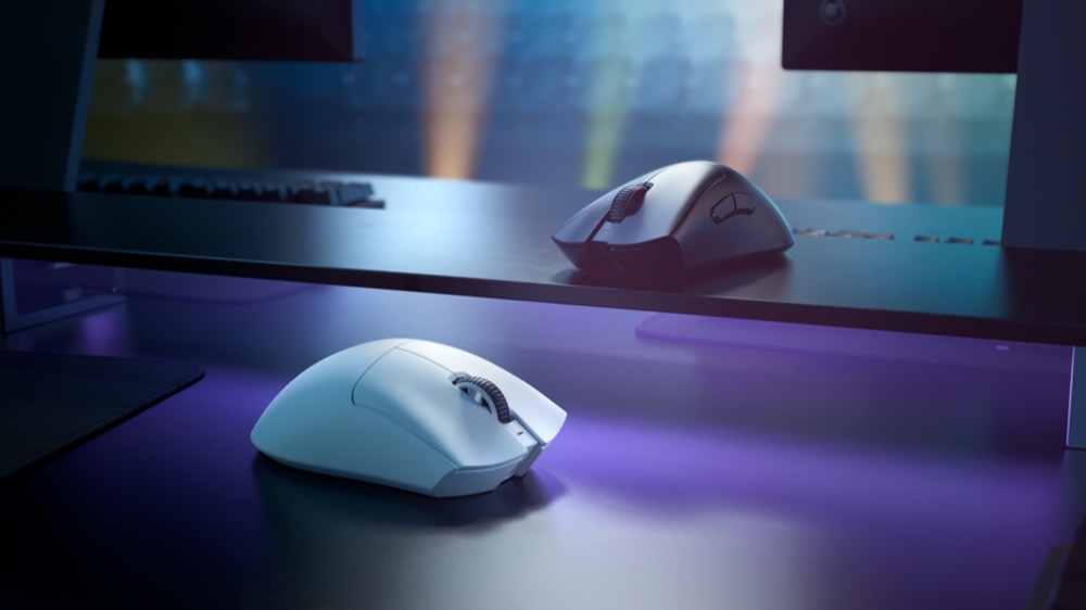 Мишка Razer DeathAdder V3 Pro (RZ01-04630100-R3G1), оптична (30 000dpi), безжична/жична, HyperSpeed Wireless, USB, 6 програмируеми бутона, до 90 часа живот на батерията, черна - характеристика 3