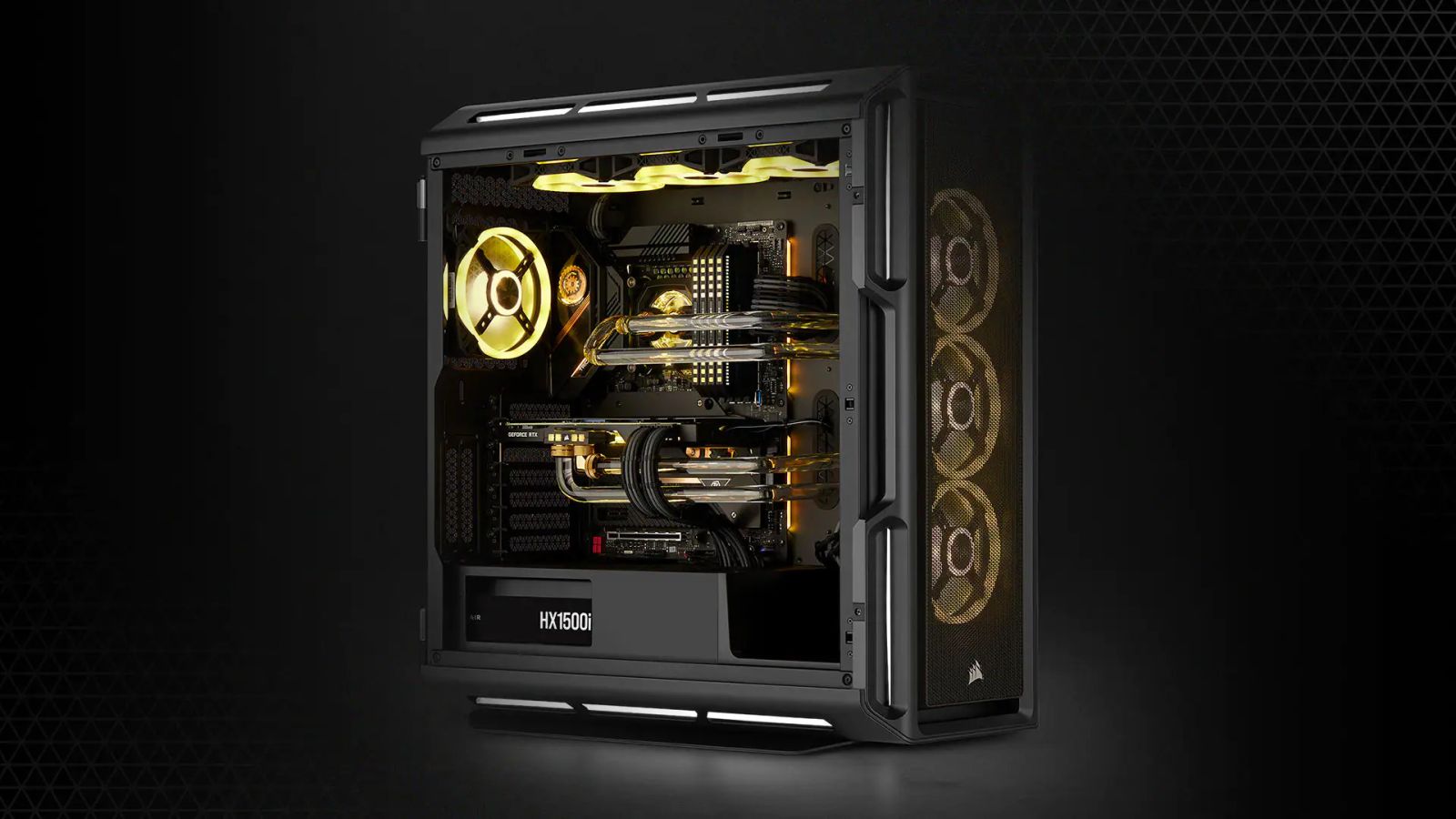 Захранване Corsair HX1000i, 1000W, Active PFC, 80+ Platinum, 140mm вентилатор - характеристика 1