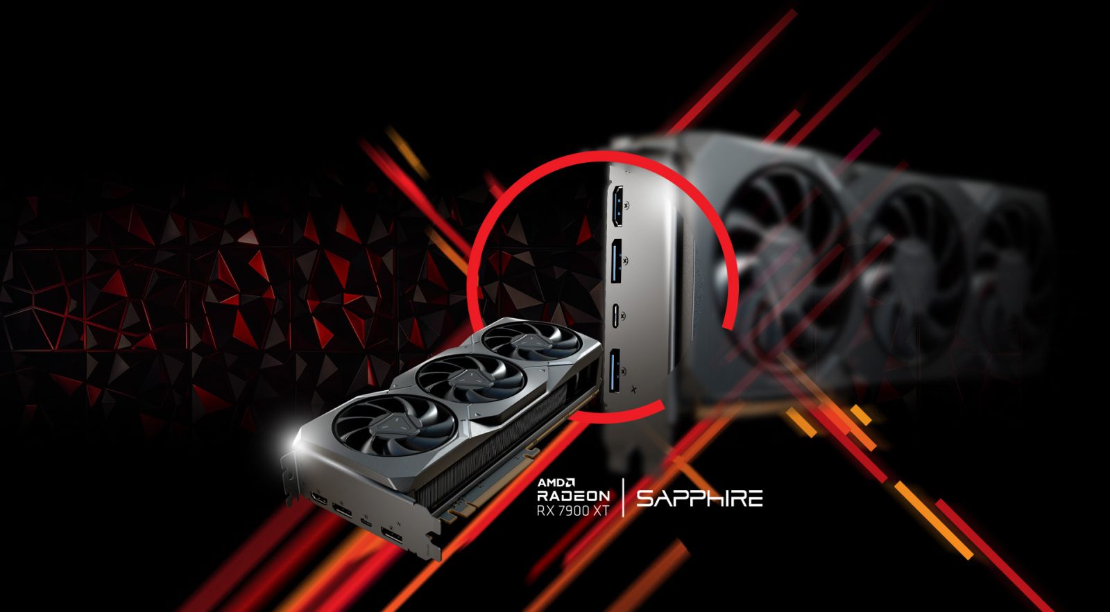 Видео карта AMD Radeon RX 7900 XT, 20GB, Sapphire, PCI-E 4.0, GDDR6, 320-bit, DP, HDMI, USB-C - характеристика 1