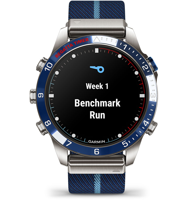 Смарт часовник Garmin MARQ™ Captain (Gen 2) 1.2" (3.4 cm) AMOLED дисплей, измерване на пулс, кислород в кръвта, разстояние, до 16 дни време на работа, 10 ATM, Bluetooth, ANT+, Wi-Fi, син - характеристика 13