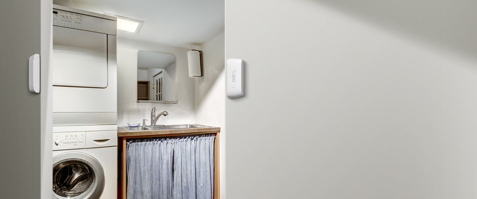 Смарт сензор за контакт TP-Link Tapo T110, (изисква Tapo хъб), универсален монтаж, изпращане на известия, Wi-Fi, работи с батерия 1x CR2032, бял - характеристика 4