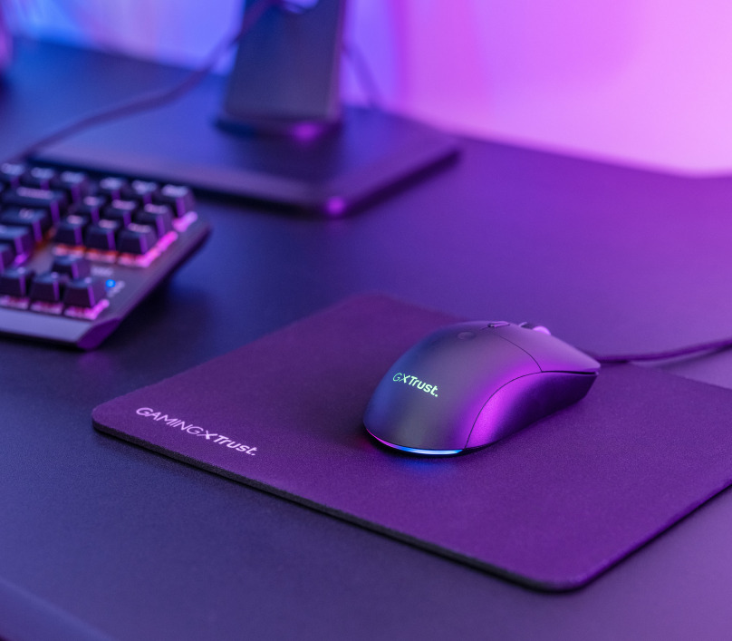 Мишка TRUST GXT 981 Redex, оптична (10000 dpi), гейминг, 6 програмируеми бутона, RGB подсветка, USB, черна - характеристика 4