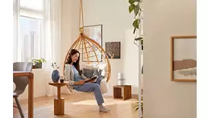 Овлажнител Philips HU2510/10, 11W, за помещения до 31 m2, 3 скорости, 2000мл. капацитет на резервоара, NanoCloud технология, бял - характеристика 6