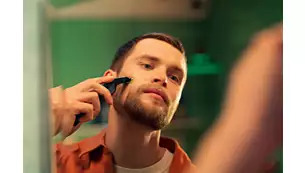 Мултитример Philips OneBlade Pro QP6551/15, до 120 мин. време за работа, 360-градусово острие, система за двойна защита, технология за следване на контурите, черен - характеристика 5