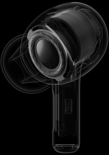 Слушалки Apple AirPods Pro (2nd generation) 2022, безжични, Bluetooth 5.3, микрофон, IPX4, Active Noise Cancellation, сензорни бутони, Adaptive Transparency, Adaptive EQ, Personalized Spatial Audio, тип "тапи", бели - характеристика 4