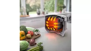 Мултифункционален уред за готвене Philips HD4713/40, 1300W, 60 програми, 6 литра, 3D система за нагряване, 5-слоен съд за готвене, бял - характеристика 1