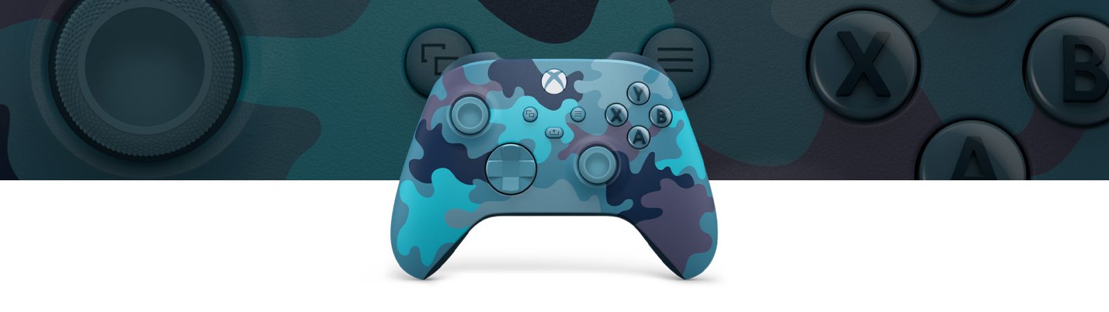 Геймпад Microsoft Xbox Series X Wireless Controller Mineral Camo Special Edition, безжичен, за PC/Xbox Series X/S, син - характеристика 1