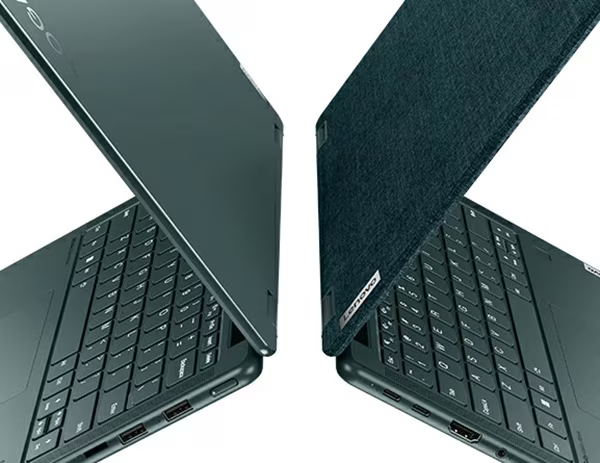 Лаптоп Lenovo Yoga 6 13ABR8 (83B2002PBM)(зелен), осемядрен AMD Ryzen 7 7730U 2.0/4.5GHz, 13.3" (33.78 cm) WUXGA IPS 300nits Glossy Touch Display, (HDMI), 16GB LPDDR4x, 512GB SSD, 2x USB-C 3.2 Gen 1, Windows 11 Home - характеристика 4