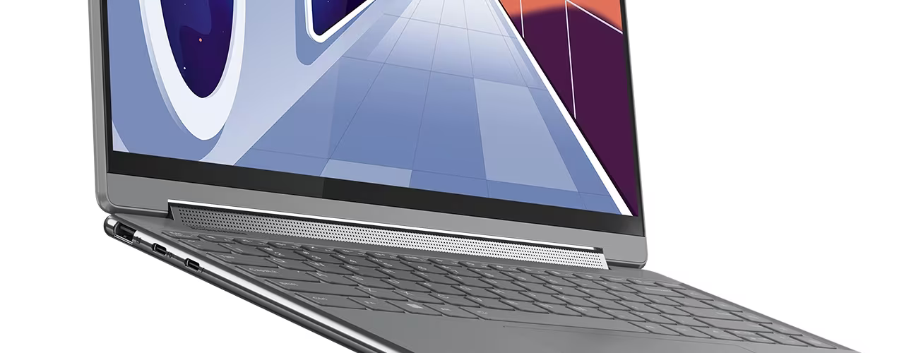 Лаптоп Lenovo Yoga 9 14IRP8 (83B1003HBM)(кафяв), дванадесетядрен Intel Core i7-1360P 2.2/5GHz, 14" (35.56 cm) 2.8K OLED 400nits Glossy 90Hz Touch Display, (Thunderbolt 4), 16GB LPDDR5, 1TB SSD, Windows 11 Home - характеристика 4