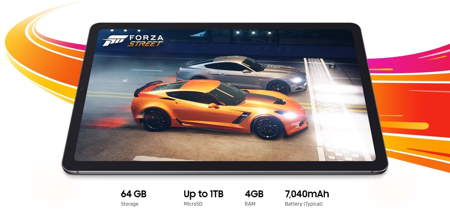 Таблет Samsung Tablet Galaxy Tab S6 Lite 2024 (SM-P625NZAEEUE)(сив), LTE, 10.4" (26.42 cm) WUXGA+ TFT дисплей, осемядрен Snapdragon 720G 2.3GHz, 4GB RAM, 128GB Flash памет (+microSD слот), 8.0 & 5.0 Mpix, Android, 467g - характеристика 10 | Таблети Таблет Samsung Tablet Galaxy Tab S6 Lite 2024 (SM-P625NZAEEUE)(сив), LTE, 10.4" (26.42 cm) WUXGA+ TFT дисплей, осемядрен Snapdragon 720G 2.3GHz, 4GB RAM, 128GB Flash памет (+microSD слот), 8.0 & 5.0 Mpix, Android, 467g - характеристика 10