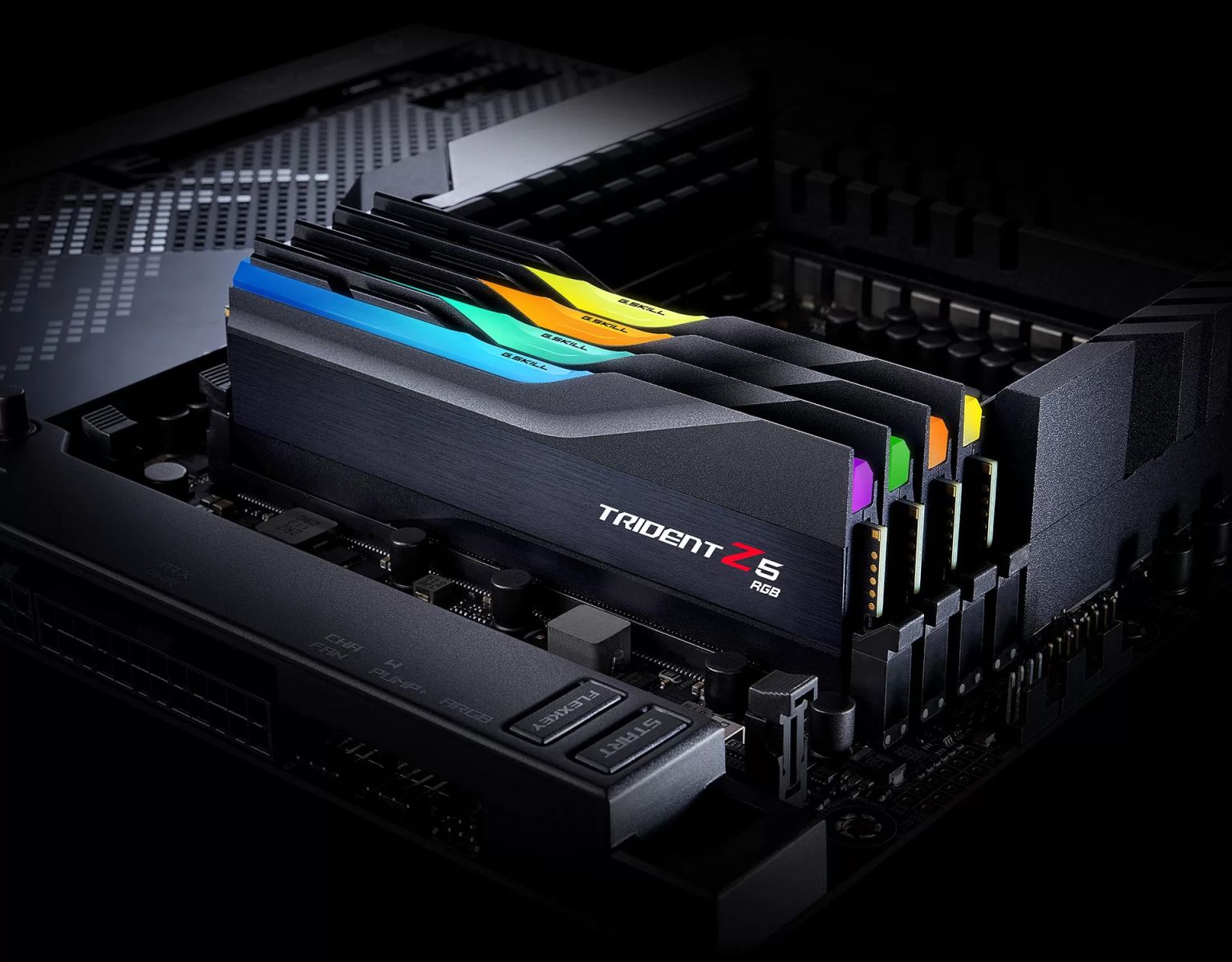 Памет 32GB (2x16GB), DDR5, 6400MT/s, G.Skill Trident Z5 RGB, F5-6400J3239G16GX2-TZ5RS, 1.4V - характеристика 3