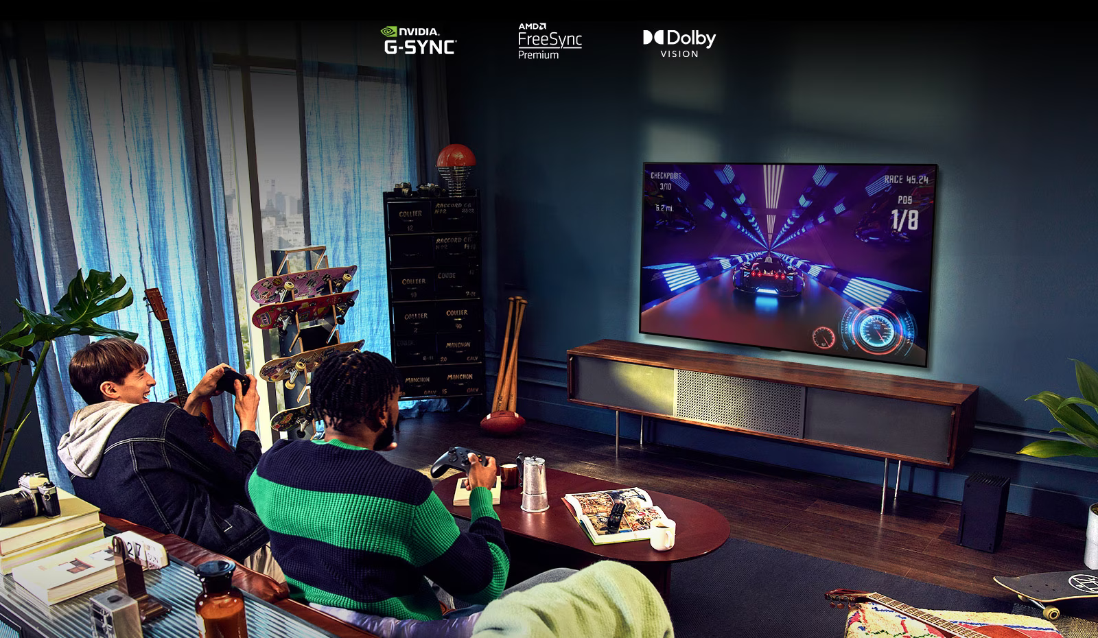 Телевизор LG OLED65G23LA, 65" (165.1 cm), 4K/UHD OLED Smart TV, HDR, 120Hz, DVB-T2/C/S2, LAN, Wi-Fi, Bluetooth, 4x HDMI, 3x USB - характеристика 10
