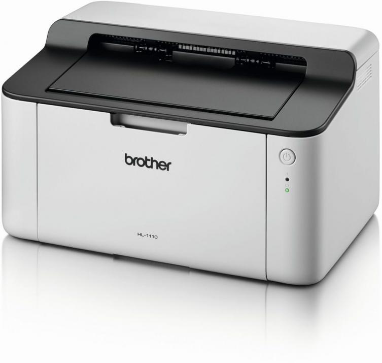 Лазерен принтер Brother HL-1110E, монохромен, 600x600dpi, 20стр/мин, USB2.0, A4, 2+1 г. - характеристика 1