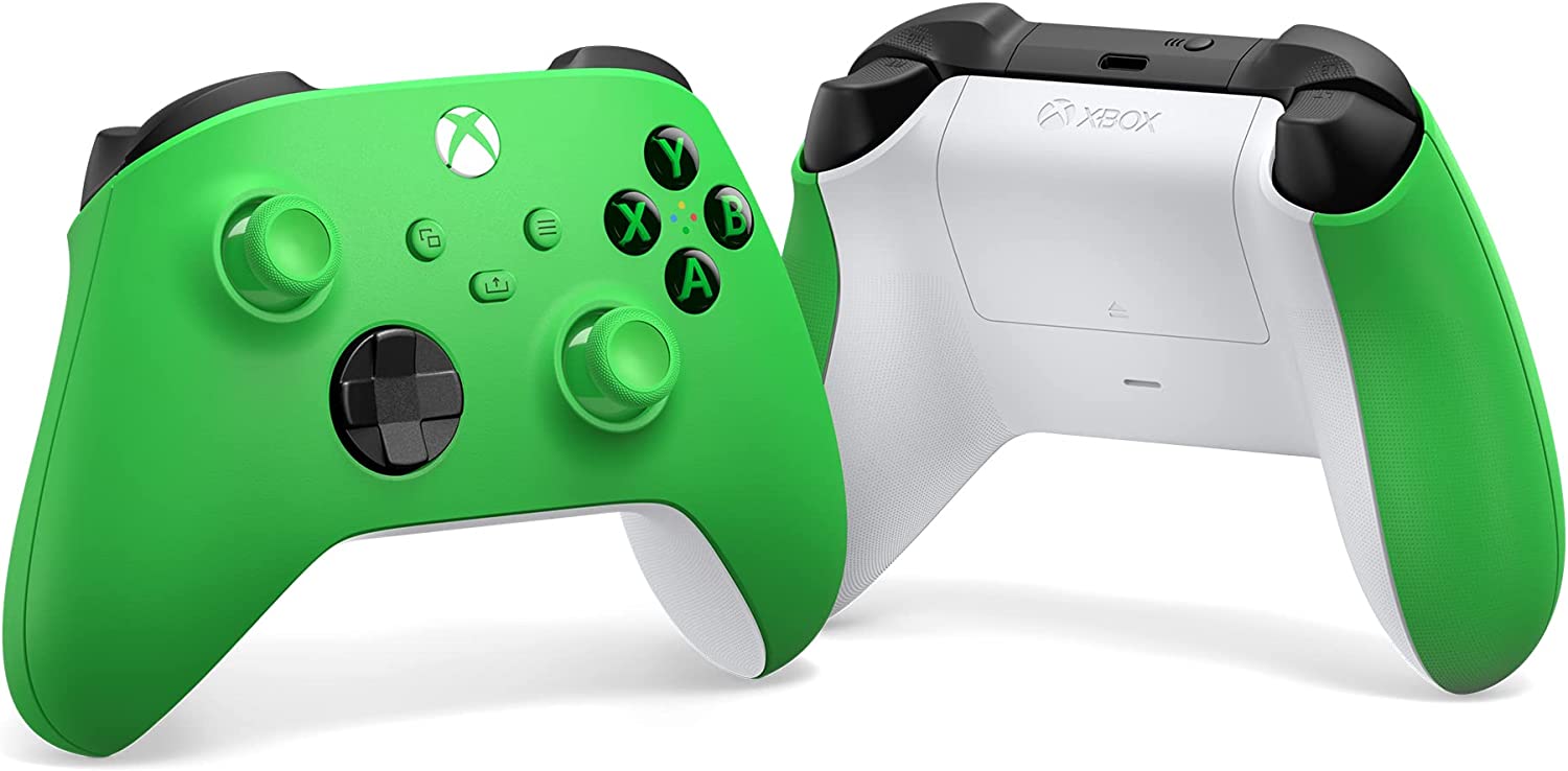 Геймпад Microsoft Xbox Series X Wireless Controller Velocity Green, безжичен, за PC/Xbox Series X/S, зелен - характеристика 1