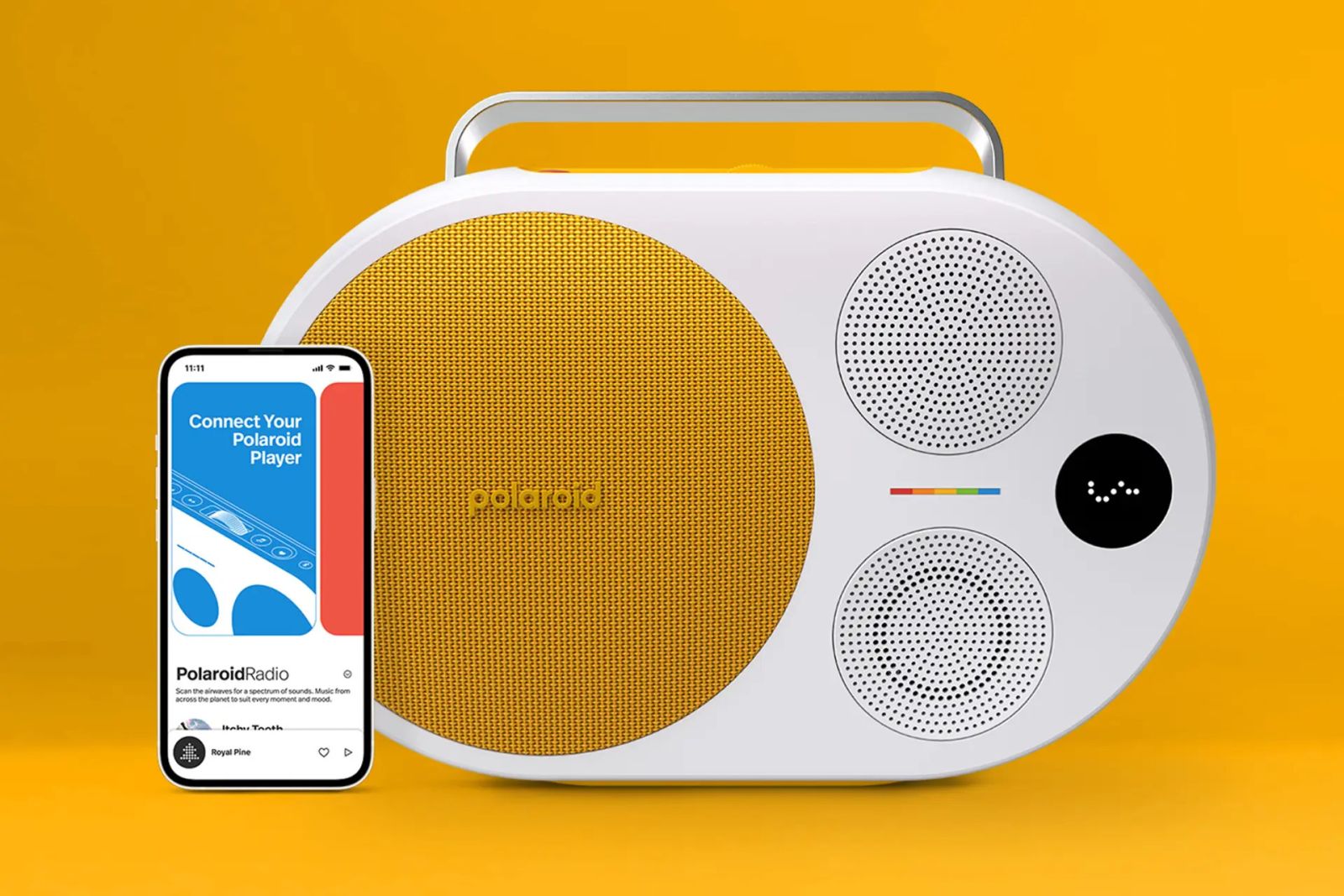 Тонколона Polaroid Music Player 4, 60W RMS, Bluetooth, AUX, USB-C, черно-бяла, преносима, до 15 часа с едно зареждане, LED дисплей - характеристика 2