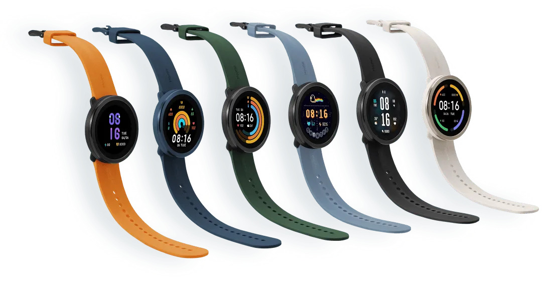Смарт часовник Maimo Watch R Black, 1.6" (3.30cm) AMOLED дисплей, 5ATM водоустойчивост, до 15 дни време на работа, GPS, Bluetooth, черен - характеристика 4