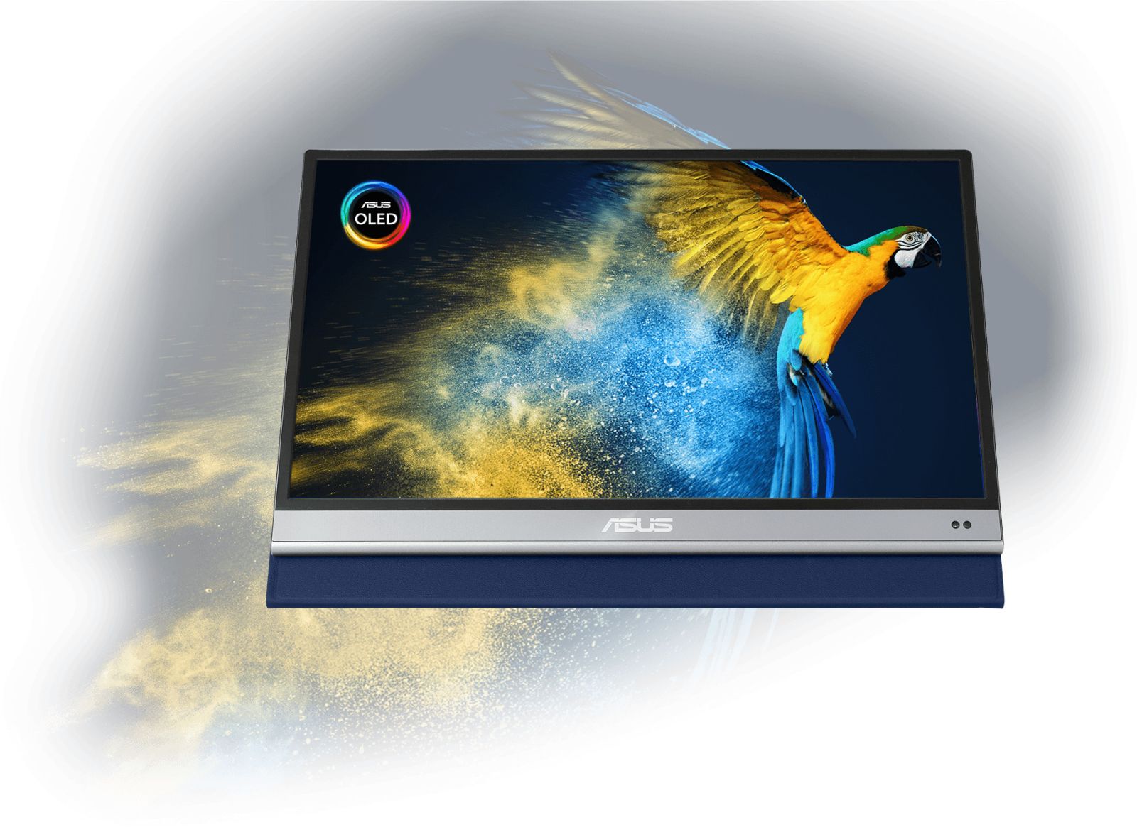 Монитор Asus ZenScreen MQ16AH, преносим, 15.6" (39.62 cm) OLED панел, Full HD, 1ms, 400 cd/m2, Mini HDMI, USB Type-C - характеристика 3