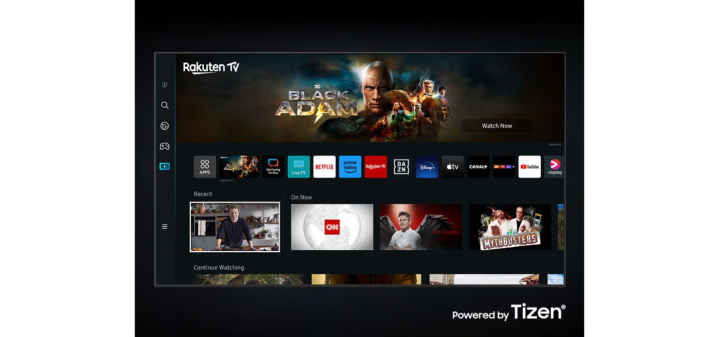 Телевизор Samsung UE-85CU8072 (2023), 85" (215.9 cm) 4K/UHD LED Smart TV, HDR10+, 100Hz, DVB-T2/C/S2, Wi-Fi, LAN, Bluetooth, 3x HDMI, 2x USB - характеристика 4