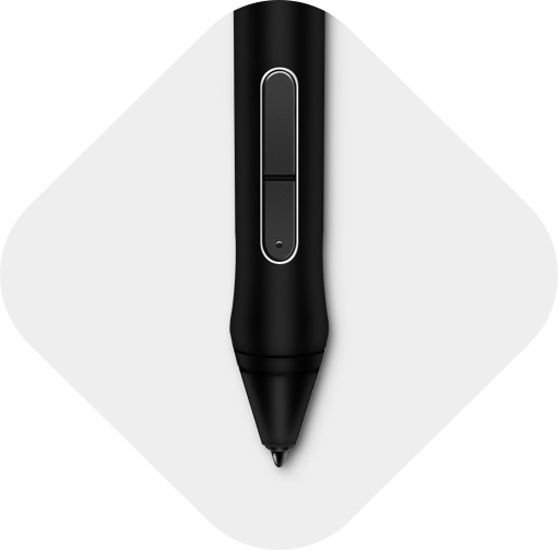 Писалка за таблети Huion PW507, съвместима с таблети Huion Kamvas Pro/Kamvas 16/20/Kamvas GT-191 V2, черна - характеристика 3