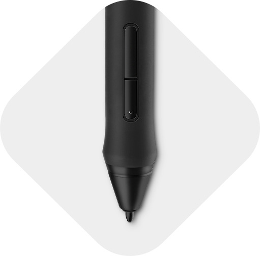Писалка за таблети Huion PW500, съвместима с таблети Huion HS611/Inspiroy/Kamvas Pro, черна - характеристика 3