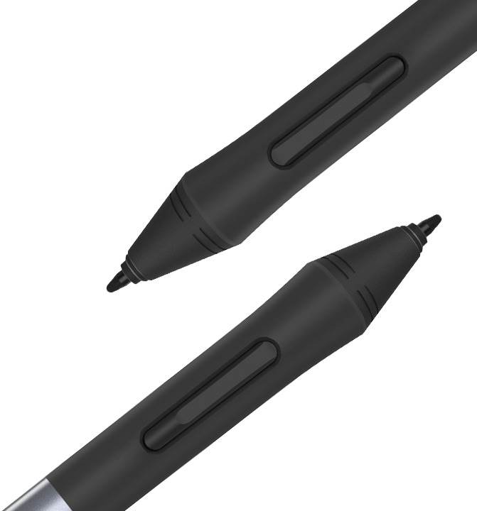 Писалка за таблети Huion PW100, съвместима с таблети Huion H640P/H950P/H1060P/H1161/H610 Pro V2, HS64/HS610/nspiroy Ink H320M, черна - характеристика 2