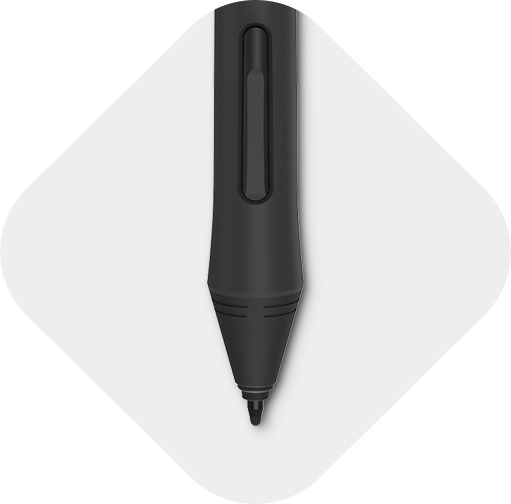 Писалка за таблети Huion PW100, съвместима с таблети Huion H640P/H950P/H1060P/H1161/H610 Pro V2, HS64/HS610/nspiroy Ink H320M, черна - характеристика 3