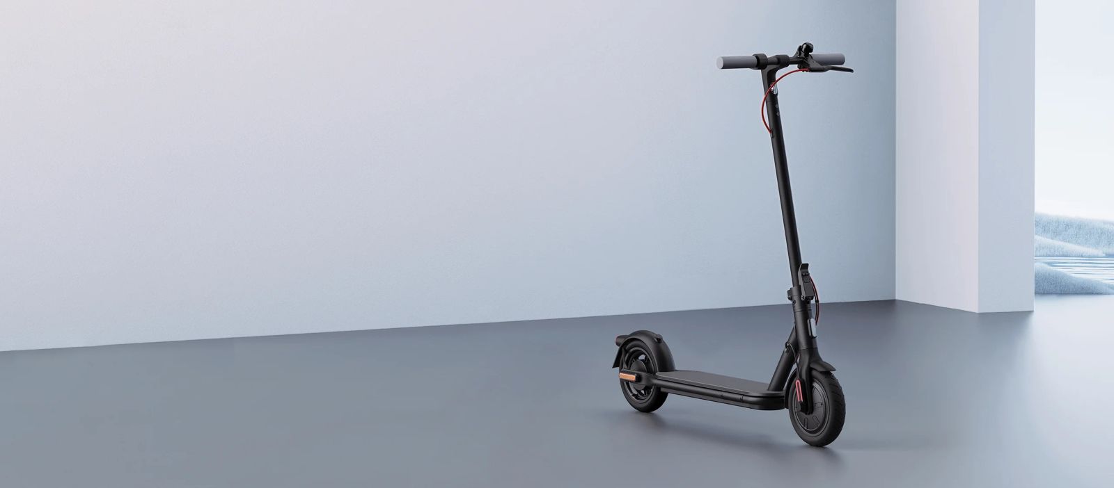 Електрически скутер Xiaomi Electric Scooter 4 Lite, до 25км/ч скорост, до 100 kg., до 20км пробег, E-ABS, 300W, черен - характеристика 1