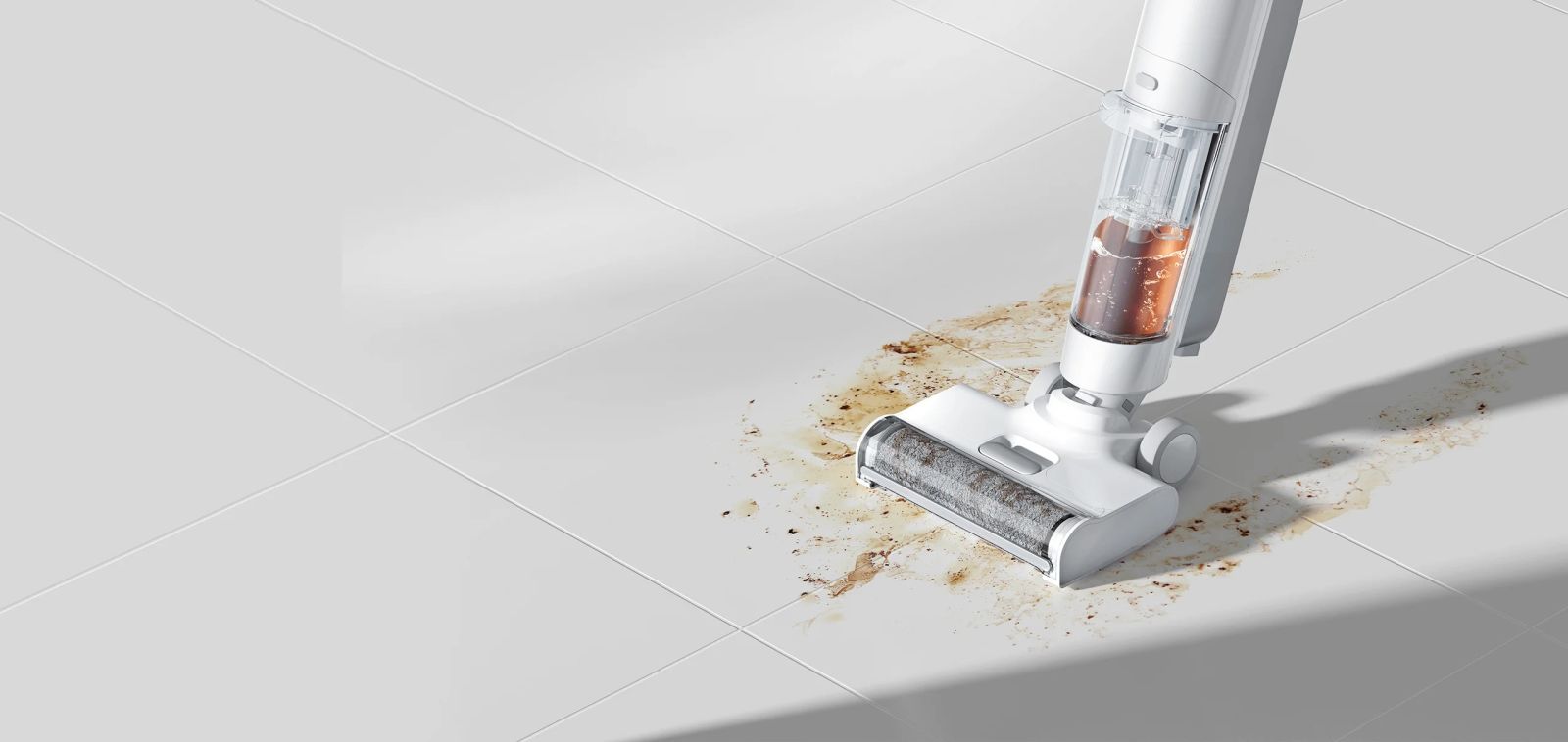 Прахосмукачка Xiaomi Truclean W10 Ultra Wet Dry (BHR6256EU), вертикална, безжична, сухо и мокро чистене, 220W, 3л. капацитет на резервоара, до 35 мин. време на работа, бяла - характеристика 2