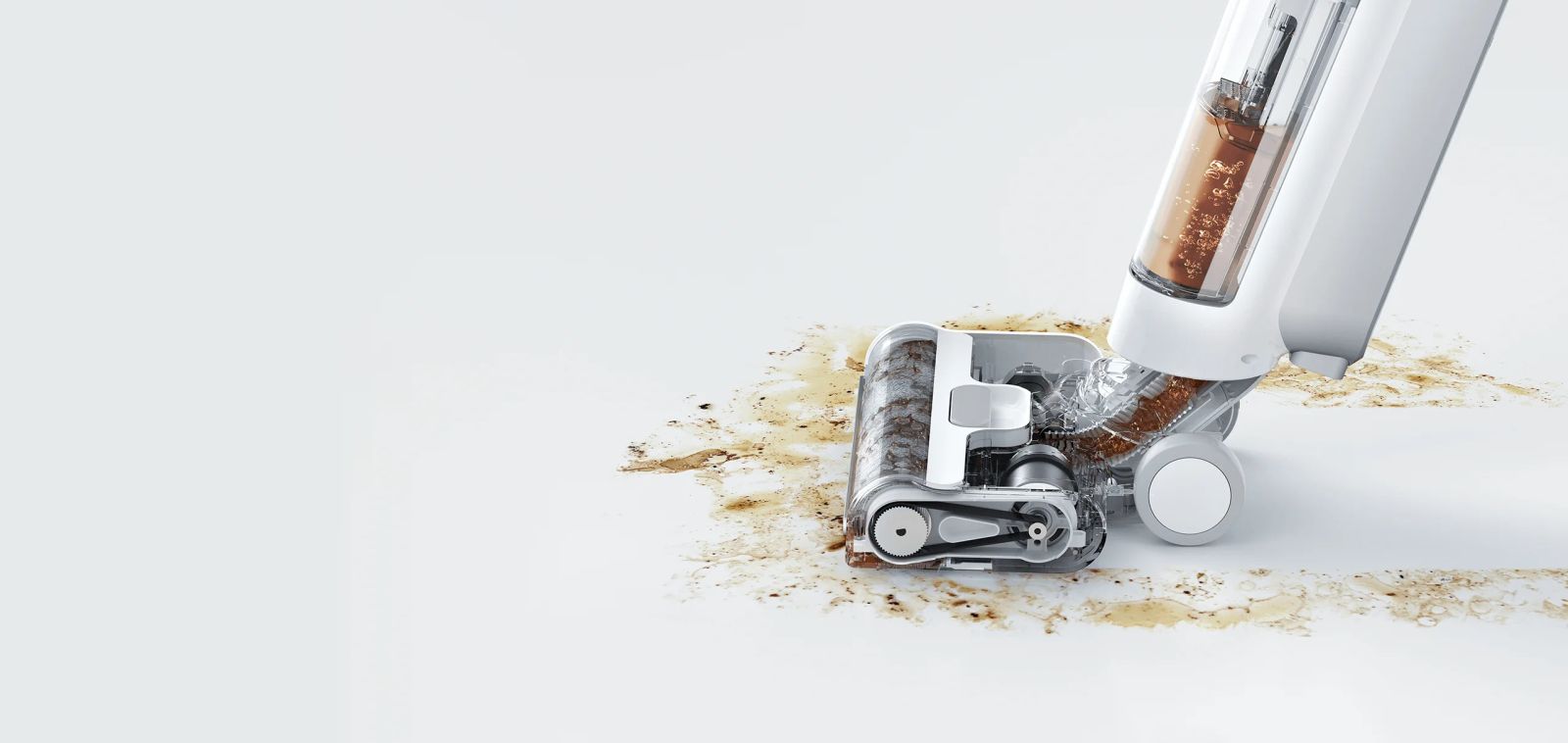 Прахосмукачка Xiaomi Truclean W10 Ultra Wet Dry (BHR6256EU), вертикална, безжична, сухо и мокро чистене, 220W, 3л. капацитет на резервоара, до 35 мин. време на работа, бяла - характеристика 4
