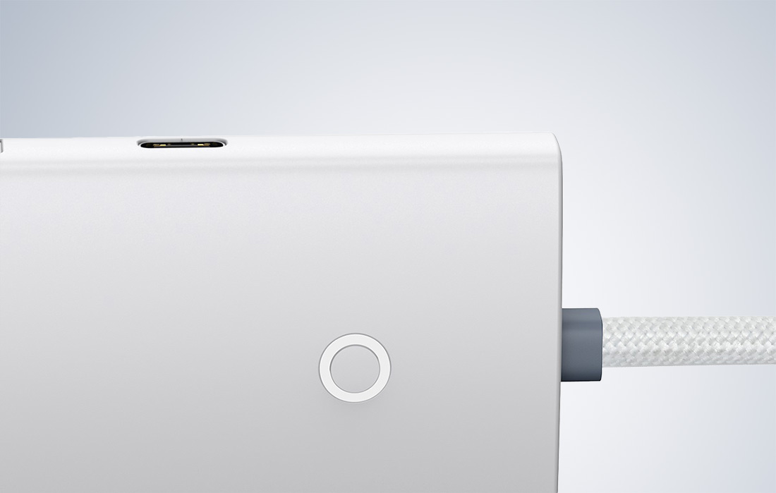 USB Хъб Baseus WKQX030302, 5 порта, от USB Type-C към 4x USB 3.0 Type-A, 1x USB Type-C, бял - характеристика 4