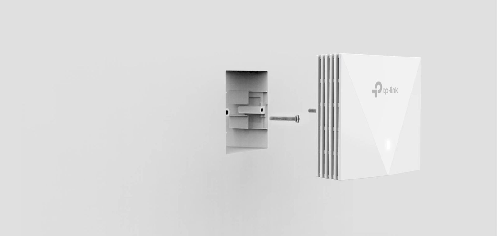 Точка за достъп TP-Link Omada EAP650-Wall, 3000Mbps, 2.4GHz (574Mpbs)/ 5GHz (2402Mbps), 1x 10/100/1000 RJ-45 PoE, 4x вътрешни антени - характеристика 2