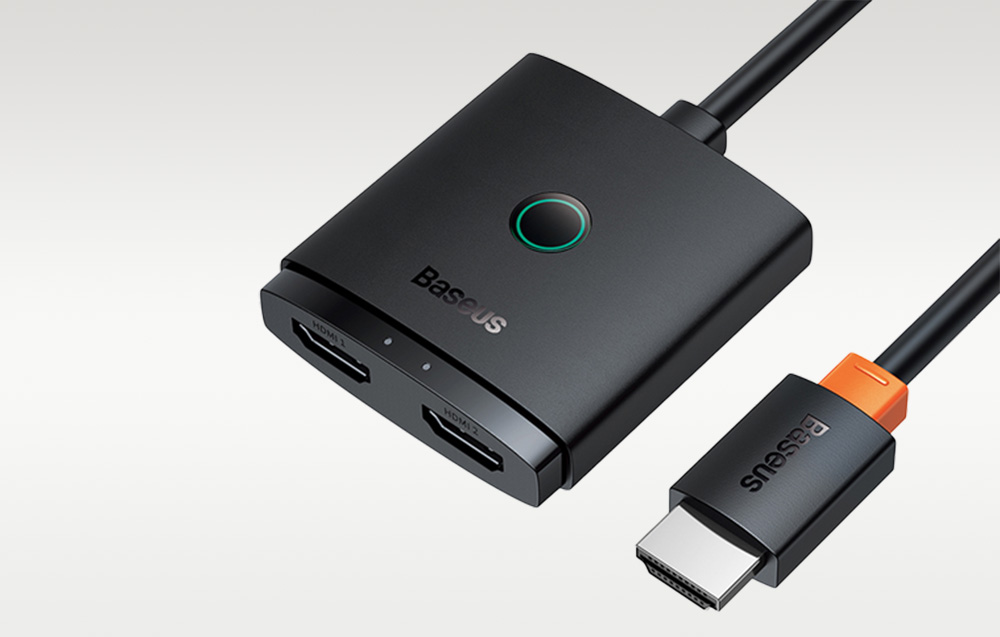 HDMI сплитер Baseus AirJoy 2 в 1, от 2x HDMI(ж) към 1x HDMI(ж) - характеристика 4