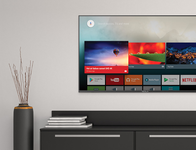 Телевизор Tesla 50E635SUS, 50" (127cm) 4K/UHD LED Smart TV, HDR10, DVB-T/T2/C/S/S2, Wi-Fi, Bluetooth, LAN, HDMI, USB - характеристика 2