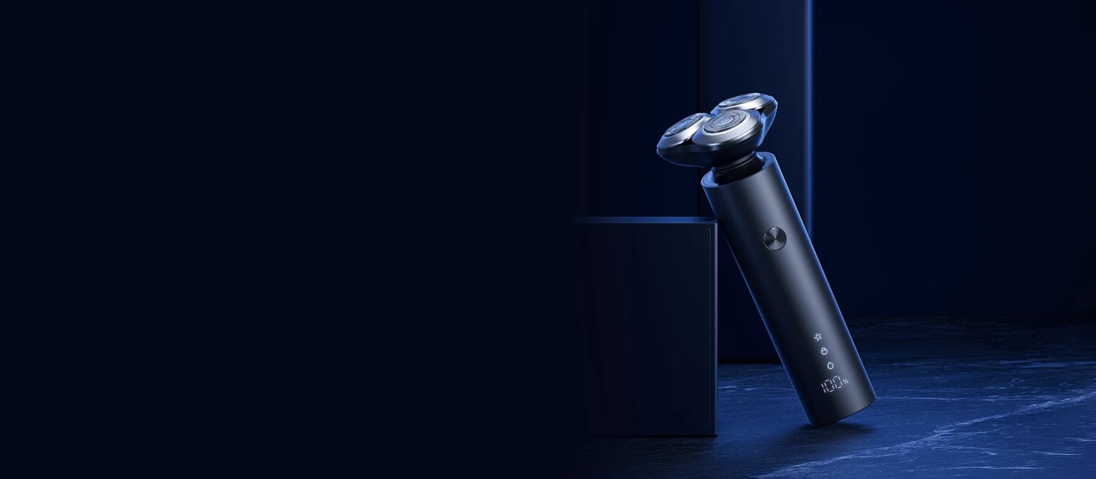 Самобръсначка Xiaomi Mi Electric Shaver S301, с батерия, IPX7 водоустойчива, 360° въртене, черна - характеристика 1