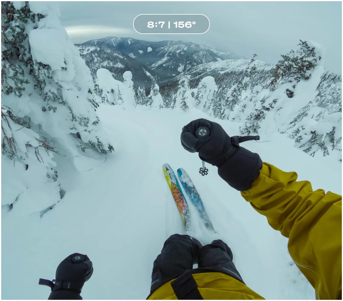Екшън камера GoPro HERO12 Black, камера за екстремен спорт, 5.3K@60fps, 2.27" (5.76 cm) заден сензорен дисплей/1.4" (3.55 cm) преден дисплей, HyperSmooth 6.0 стабилизация, водоустойчива, 8x Slow motion, Bluetooth, USB-C, Wi-Fi, SDCard, черна - характеристика 7